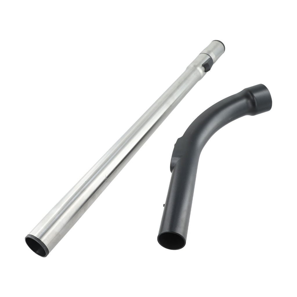 HogarTech Replacement accessory Kit Adjustable Locking Extension Pipe Handle with Telescopic Tube Compatible for Miele C1 C2 C3 Vacuum Cleaner Models