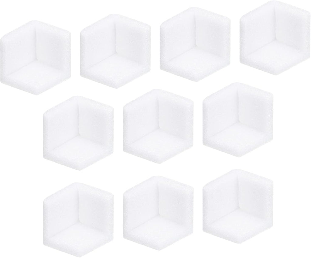 Foam Corner Protector 3.1x3.1x3.1 Inch Polyethylene Edges Guard for Moving Packing Pack of 30
