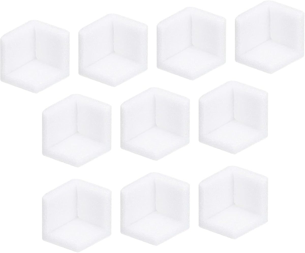 Foam Corner Protector 3.1x3.1x3.1 Inch Polyethylene Edges Guard for Moving Packing Pack of 30