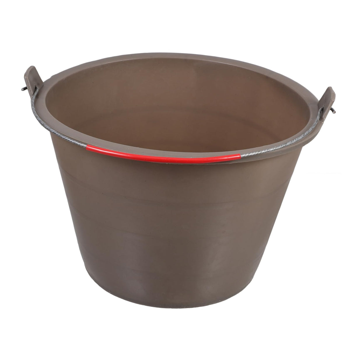 Sturdy Concrete Bucket Portable Empty Plastic Cement Pail Comfortable Handle