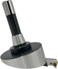 MachEl 4" Fly Cutter with Indexable Carbide Insert Tool, R8 Shank