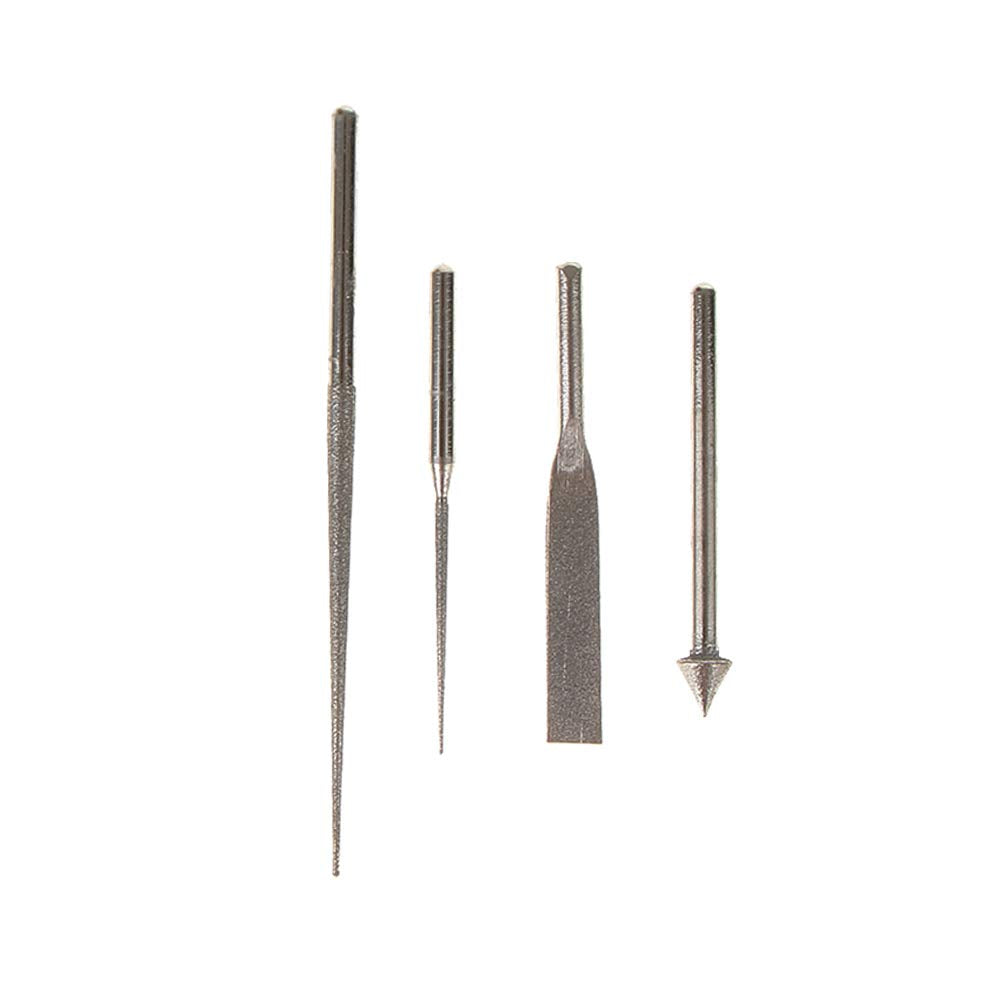 Diamond Coated Bead Reamer Set Bead Reamer Set with 4pc Replacement Tips Reaming Bead Tool