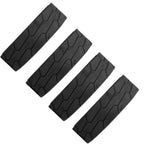 Tire with Rim Assembly 4Pcs 2915013 Compatible with JLG Industries Scissor Lift 2630ES 3246ES