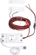 5V WiFi Smar Garage Door Opener Remote Controller,Monitor Garage Open Close Status by Phone Tuya app