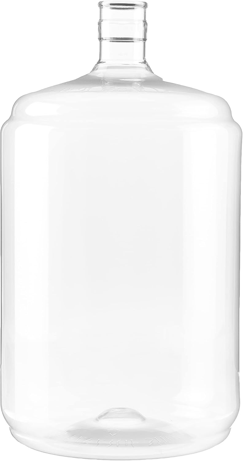 5 Gallon Carboy (PET) | Clear Plastic Fermenter & Fermentation Jar | Food Grade BPA-Free Wine Carboy 5 Gallon for