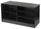70" Black Retail Cash Register Counter