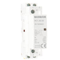 BAOMAIN 110V AC 2-Pole 20A Modular Contactor, 2NO, DIN Rail Mount