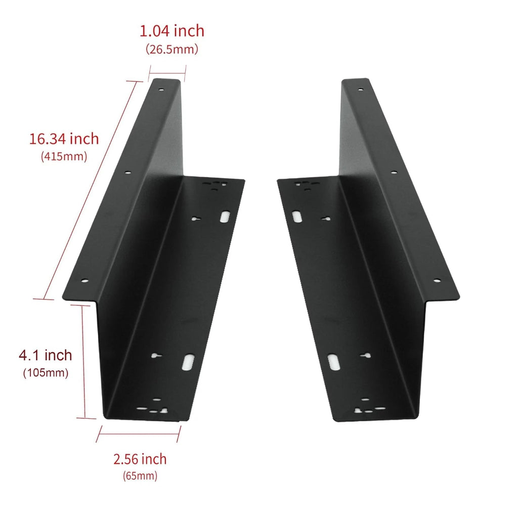 Under Counter Mounting Metal Bracket for 16" cash drawer
