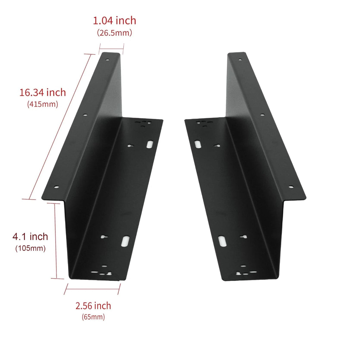 Under Counter Mounting Metal Bracket for 16" cash drawer