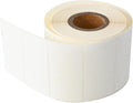 500 Stickers 1" x 2" White Dissolvable Food Labels 1 Roll