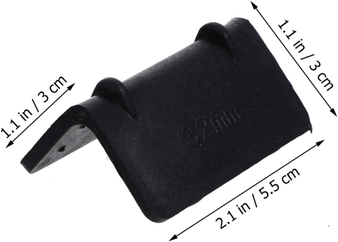 Plastic Corner Protectors 100 Pack Black L Shaped Cargo Guards
