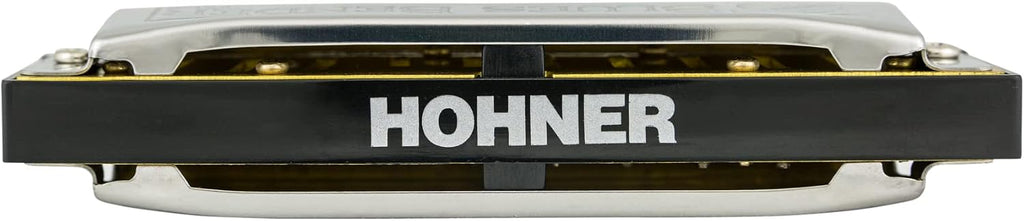 Accordions Hohner Blues Band Harmonica, Key of C, Chrome (1501BX) | science-kits
