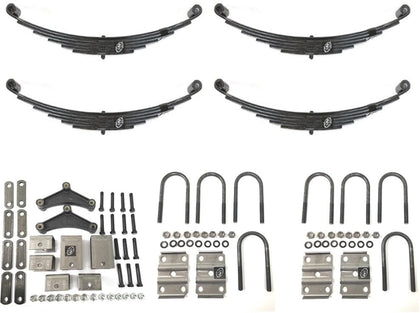7,000 lbs. Double Eye Leaf Spring Tandem Trailer Axle Suspension Kit