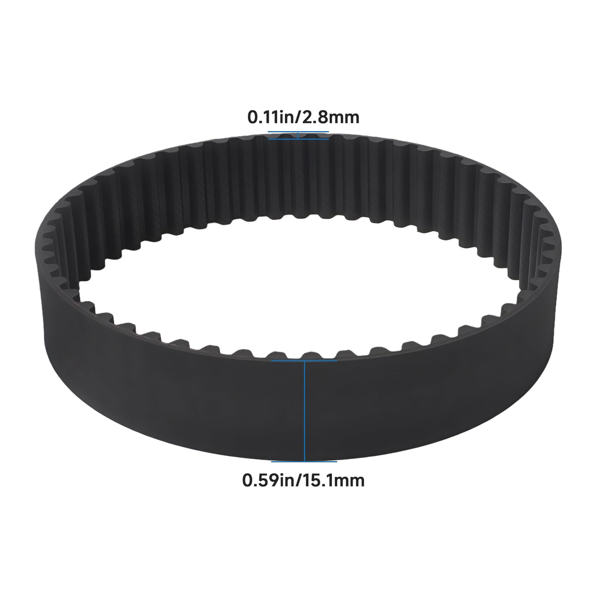 6860069 Timing Drive Belt Compatible with Ryobi BE-321 Sanders, 2-Pack