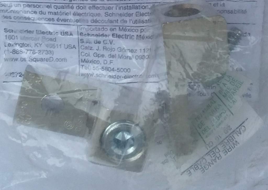 Sq D PKOGTA2 200A 10-2/0ground bar Lug kit Pkg22