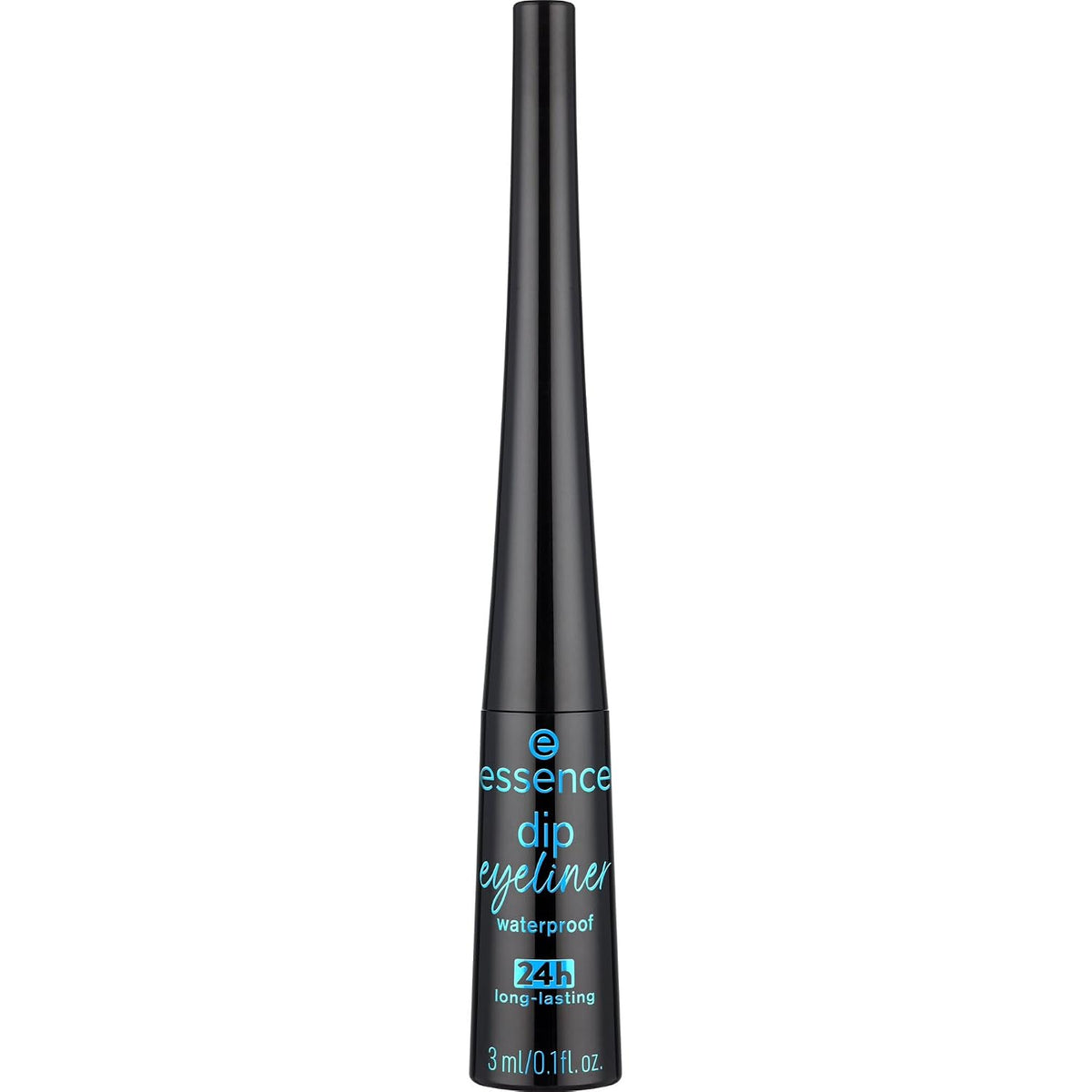 essence Dip Eyeliner Waterproof, 24H Liquid Liner (01 | Deep Black)
