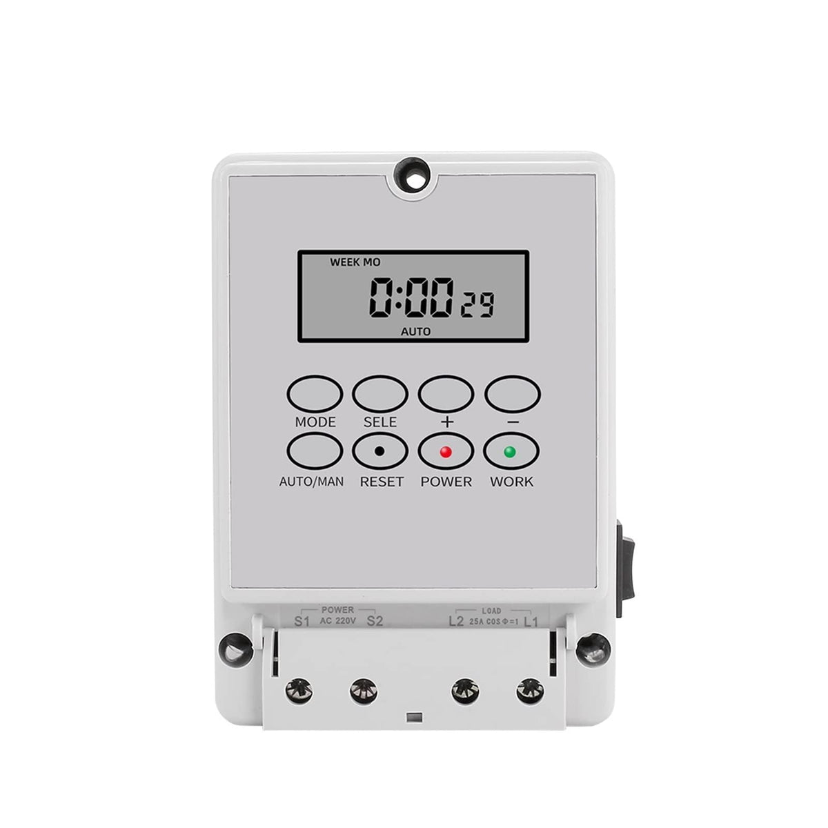 HRGDFBP Digital School Bell Timer Switch ZTY-08 Intelligent Microcomputer Auto Bell Ring Controller 220V 80 Groups Programmable Time