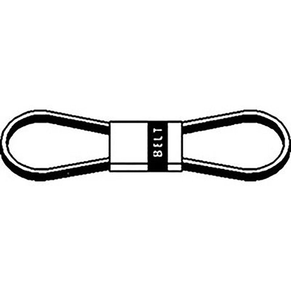 D&D E63036 Replacement Belt fits John Deere, C, 1-Band, 96" Length, Rubber