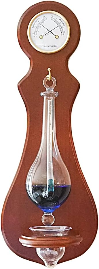 BA212 Wall Mounted Weather Station | Cherry Finish