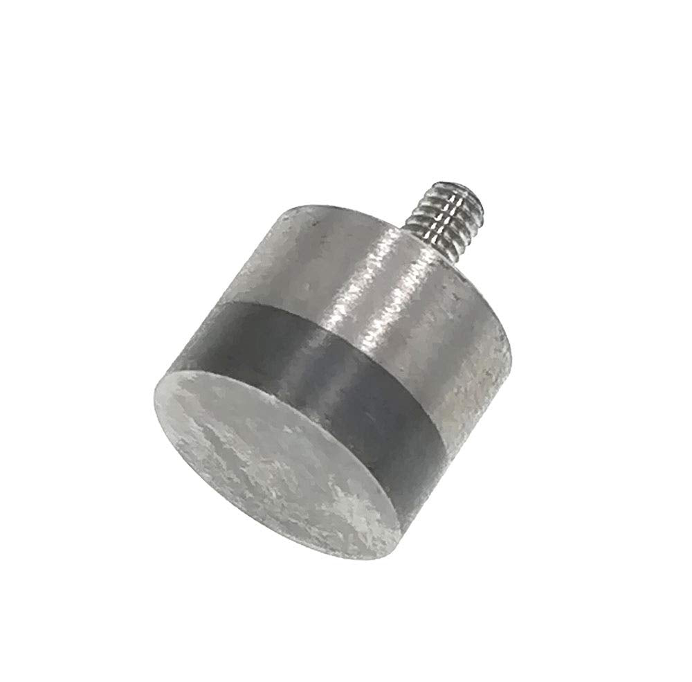 Flat Contact Points for Dial Indicator Carbide Tip M2.5 Thread 10mm Diameter 8mm Length (10mm Diameter)
