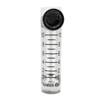 Oxygen Flow Meter 0-10LPM Flowmeter for Fluid Filtration System Oxygen Air Flowmeter Regulator Acylic Flow Meter with Control Valve for Oxygen/Air