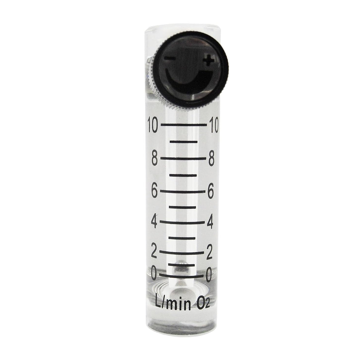 Oxygen Flow Meter 0-10LPM Flowmeter for Fluid Filtration System Oxygen Air Flowmeter Regulator Acylic Flow Meter with Control Valve for Oxygen/Air