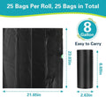 Portable Toilet Bags for Camping, Biodegradable Drawstring Toilet Bags | Lemon Scent, Compostable Bags for 5-8 Gallon