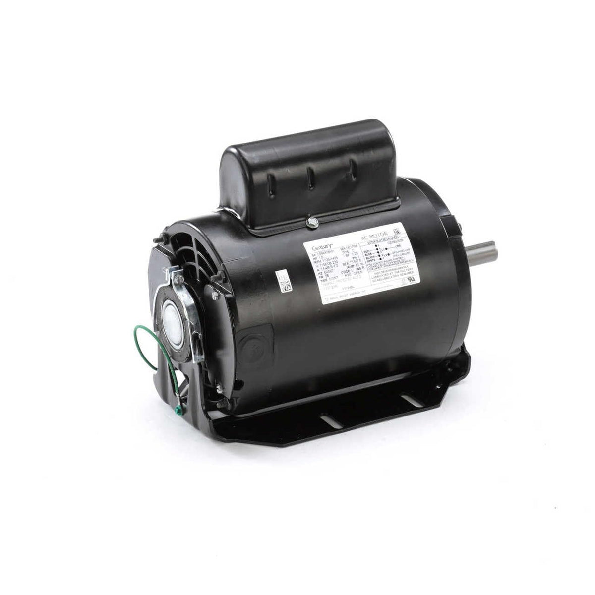 PEMS 1 HP HVAC Motor 56 Frame 1725 RPM 115/230V OAO for Century V1104BL