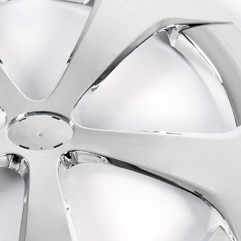 4PCS Wheel Center Caps, Silver