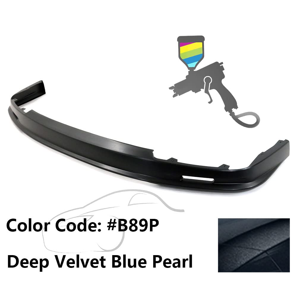 Fit 1994-1995 Honda Accord MU Style Front Bumper Lip Painted #B89P
