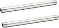 ChillWaves 304 Stainless Steel Pipe Fitting, Nipple Cast Pipe 1/2" NPT Male x 1/2" NPT Male Thread 10" Length(250MM)(2-PACK)