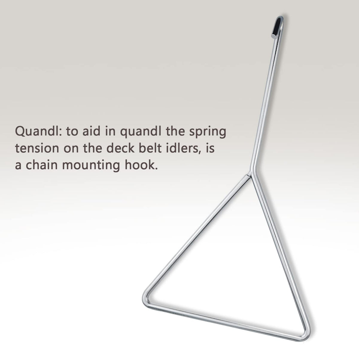 604462 Deck Hook Chain Belt Spring Tension Tool - for Hustler Lawn Mower
