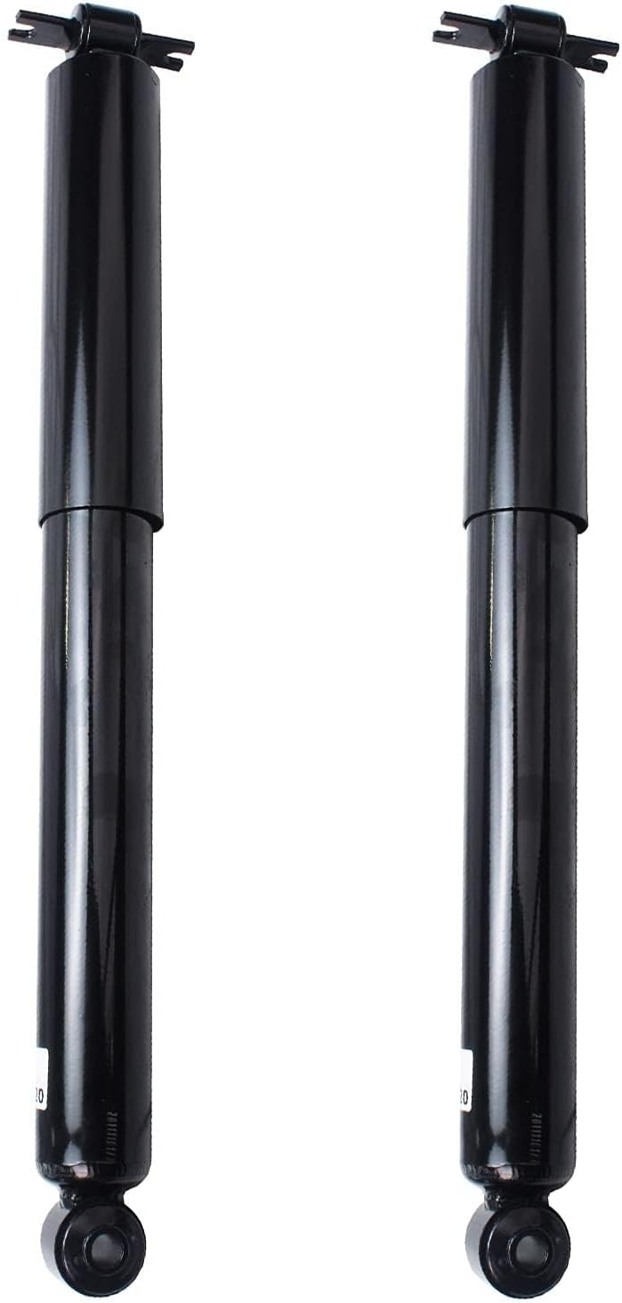 Detroit Axle - Front and Rear Shock Absorbers for 2007-2017 Jeep Wrangler