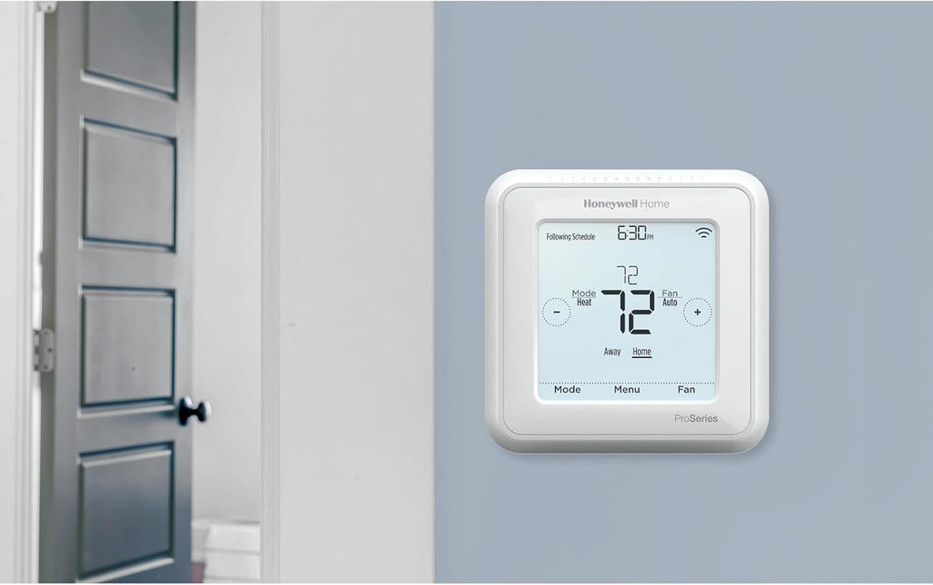 Home TH6320ZW2007/U Z-Wave T6 Pro Programmable Touchscreen Thermostat with SmartStart, Low Voltage, UWP Mounting