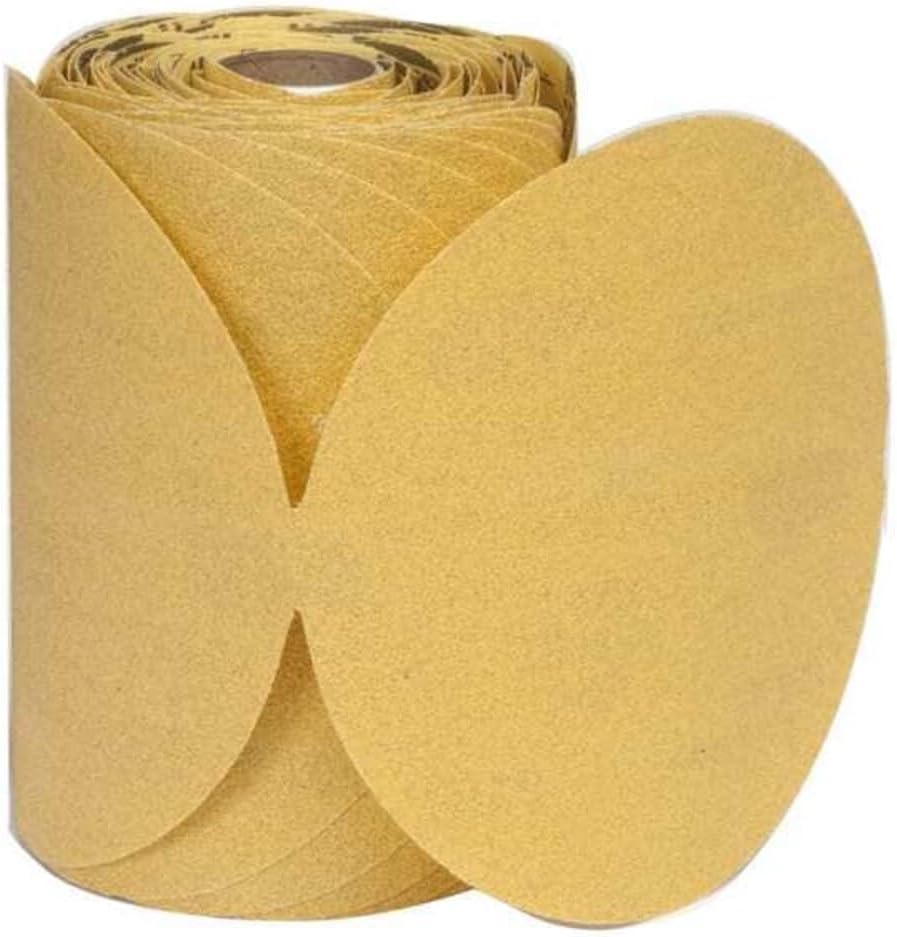 Norton 662611-83807 Gold Reserve 5" P100B PSA Disc Roll, (100 Discs/Roll)