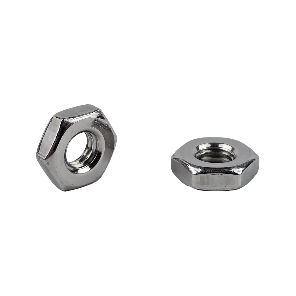#10-32 Machine Screw Hex Nuts 304 Stainless Steel - Pack of 25