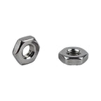 #10-32 Machine Screw Hex Nuts 304 Stainless Steel - Pack of 25