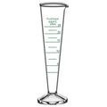 Conical Graduated Cylinder 25ml, Borosilicate Glass with Clear Scale & Wide Mouth for Accurate Laboratory Measuring