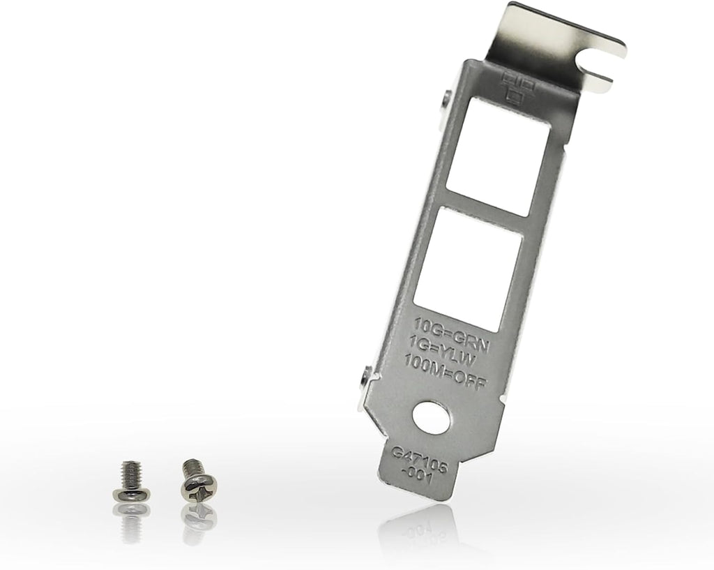 Low Profile Short Bracket Compatible with Intel X550-T2 X540-T2
