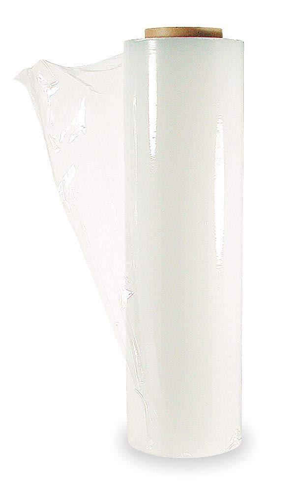 Hand Stretch Wrap, Clear, 1500 ft.L, 12In W