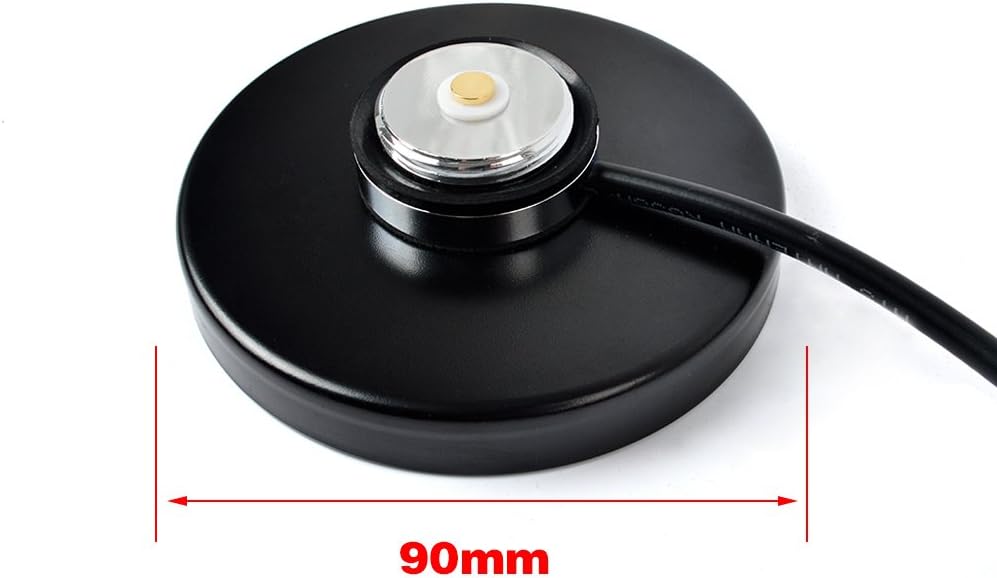 Dual Band NMO Antenna, 21Inches 144/430Mhz VHF UHF Whip Antenna with NMO Magnetic Mount Magnet Base 5meter(16.4ft)