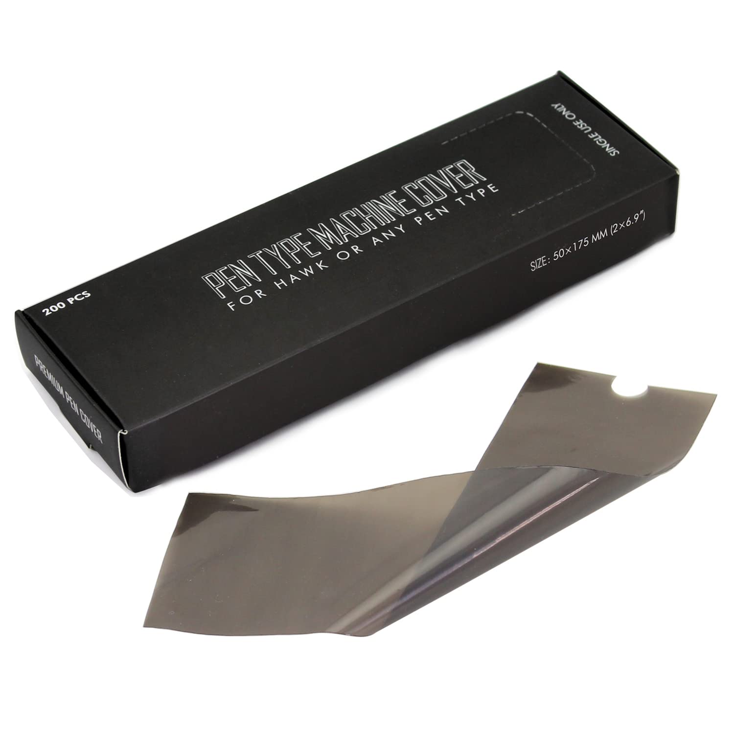 Tattoo Pen Covers - Denergy 200pcs Tattoo Pen Machine Bags Disposable Cartridge Tattoo Machine Sleeves Bags Pen Type
