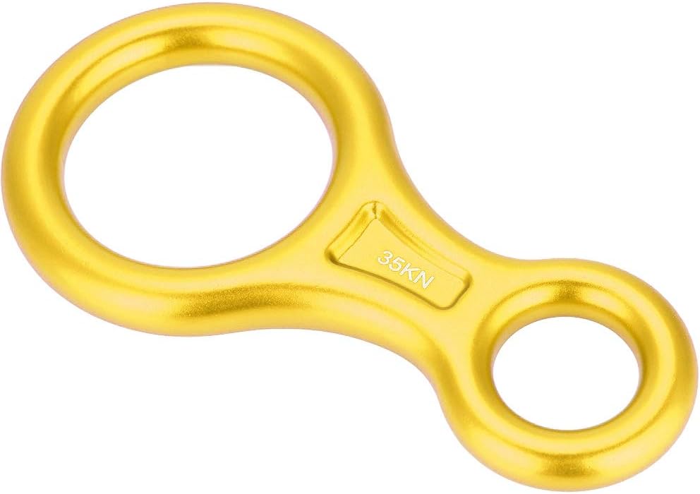 Climbing Rappel 8 s, Climbing Rappel Descender s, Climb Aluminum Figure 8 Descender Rigging for Belay Device(ld)