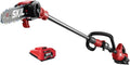 PWR CORE 40 Brushless 40V 10'' Pole Saw Kit with Over 9ft. Telescoping Shaft & Angled Head, Includes 2.5Ah Battery