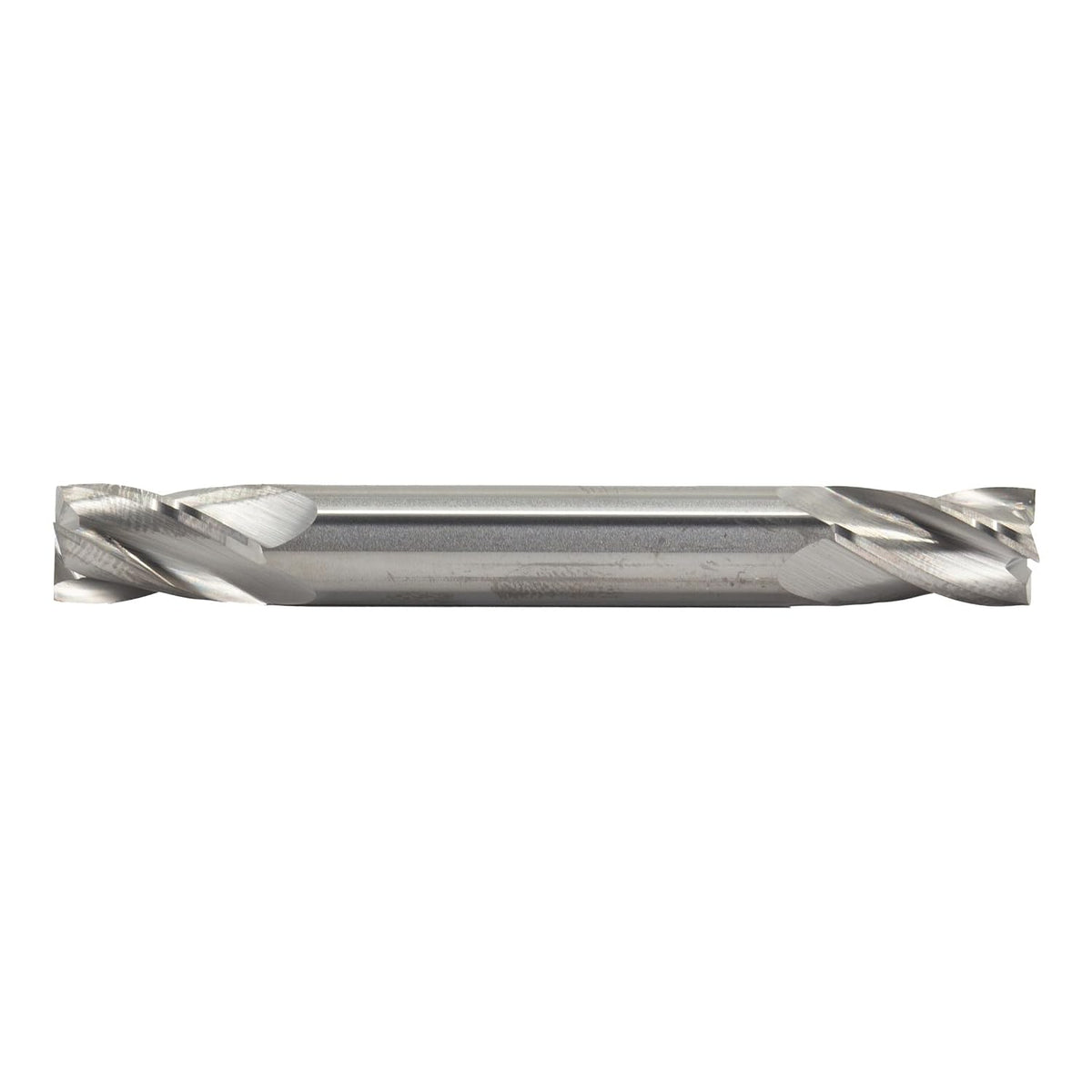 Drill America 3/16" Carbide 2 Flute Double End Stub End Mill, MMO Series