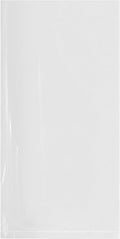 4 x 8 inch, 4 Mil Flat Open Clear Poly Bags (Pack of 100)