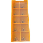 10PCS TCMT110204 Carbide Turning Inserts,TCMT21.51 Insert Tain Coated CNC Lathe Carbide Cutters Inserts, for Lathe Turning Tool Holder Replacement Insert