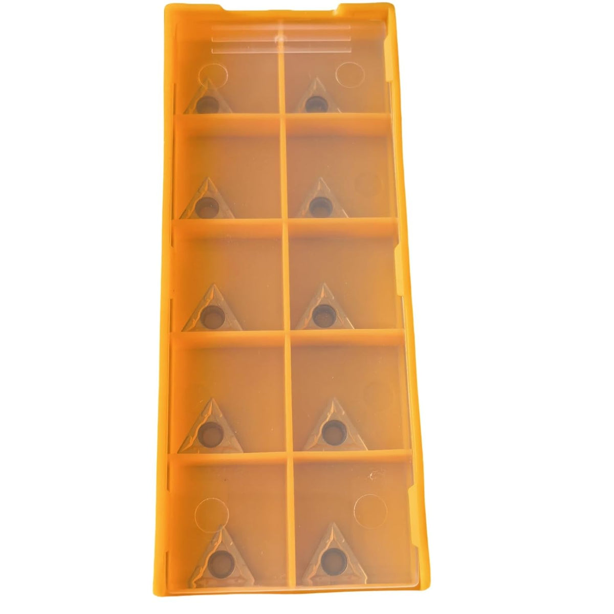 10PCS TCMT110204 Carbide Turning Inserts,TCMT21.51 Insert Tain Coated CNC Lathe Carbide Cutters Inserts, for Lathe Turning Tool Holder Replacement Insert