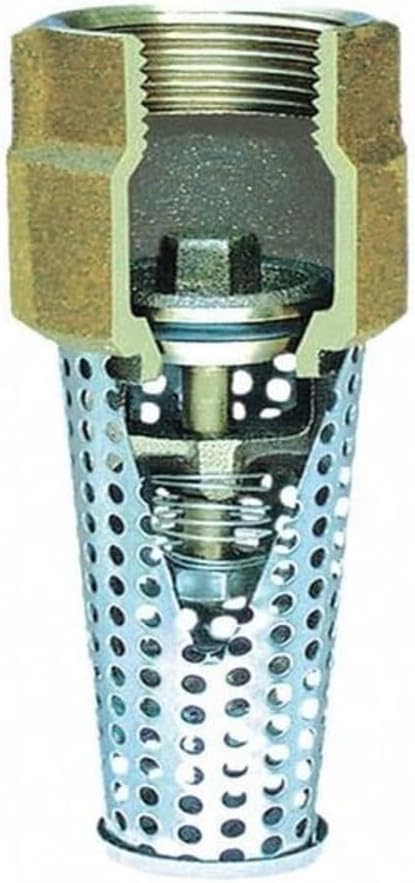 SIMMONS 456SB SIMMONS 456SB Female-Threaded Foot Valve, 1-1/2"