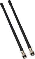 27MHz BNC Rubber Handheld CB Radio Antenna for BNC Cobra Midland Uniden | 26-29MHz,2-pack,9.45-inch rubber duck
